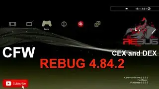[PS3/CFW/CEX-DEX] How to Install Firmware Rebug 4.84.2 D-Rex/Rex Cobra 8.1 
