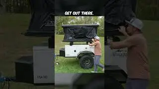 This Hard Top Rooftop Tent from Young Hunter is AMAZING! 