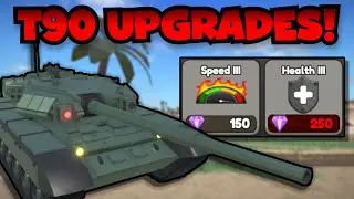 (400 Gems!) Russian T90 Tank Upgrades Military Tycoon Roblox