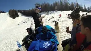 Sciata ignorante - gita sulla neve 2014