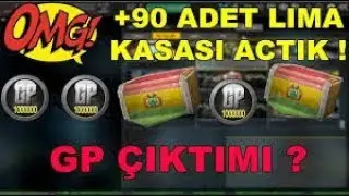 90 TANE LİMA KASASI (99 TANE 1 MİLYON GP)