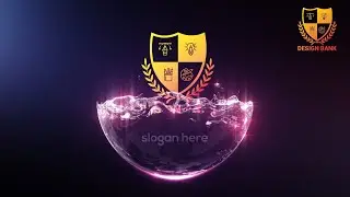 ID #1272 - Water Logo Animation Intro Reveal - Design Bank Logo Animation