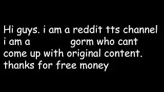 Reddit TTS Channels