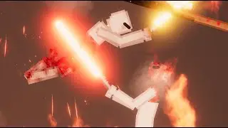 Humans Fight With Lightsabers In People Playground (34)