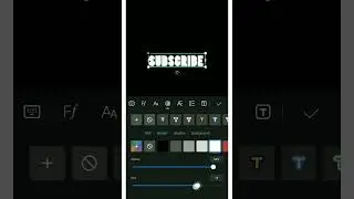 Glow Text effect in vn app || Vn app editing tutorial