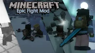 Minecraft - Back Home - ft. Epic Fight PvP demo 1.16, and 1.18.2 animation resource pack