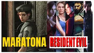 MARATONA RESIDENT EVIL! JILL SANDWICH - REMAKE 1 AO VIVO - PS5