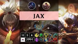 Jax Top vs Jayce: Unstoppable - KR Challenger Patch 14.15