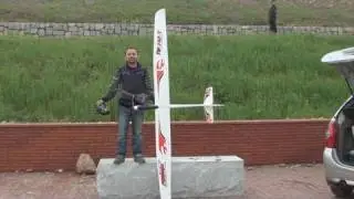 Lanyu Evolution Glider 2.6m Wingspan flight