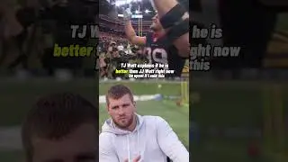 Who’s better TJ Watt or JJ Watt? #nfl #shorts