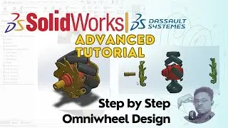 Mastering SolidWorks: Design an Omni Wheel from Scratch