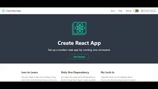 Курс React и Redux. 03. Create React App. Развертывание приложения