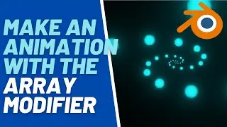 Create an animation with the array modifier in blender