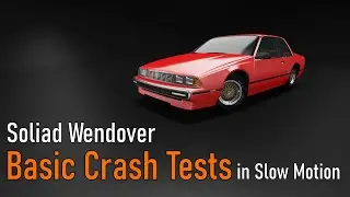 Soliad Wendover | Full Crash Test | Slow Motion | BeamNG.drive