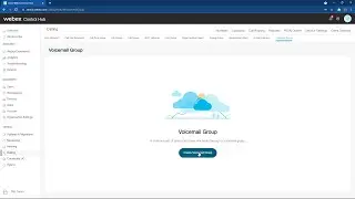 Webex Calling Group Voicemail