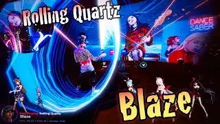 🔥 Blaze 🔥 Rolling Quartz // Trick Saber // Mixed Reality // MMD