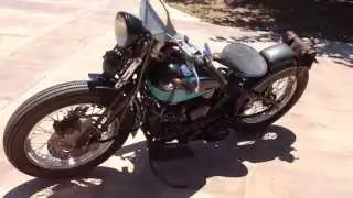 1942 Harley Davidson Cut Down Bobber For Sale