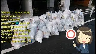 Ⅱ－②.How to garbage  disposal【ゴミの出し方】日本文化と生活マナーver.1.0