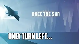 Race The Sun - Only turn left through 2 regions...