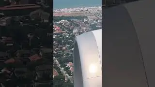 ITA Airways Landing in Rome Fiumicino Airport #rome #itaairways