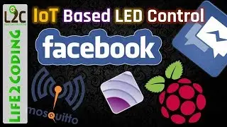 Control LED using Facebook Messages IoT MQTT Python on Raspberry Pi 3