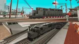 GTA San Andreas : Train Remastered & Improvements - Mods Update ! 2022 PC - HD