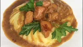 «ГУЛЯШ без ТОМАТА» Очень вкусный гуляш в густом луковом соусе.