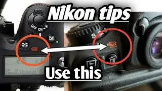 shortcut of Format sd card in nikon camera | use of format red symbol in nikon |in hindi