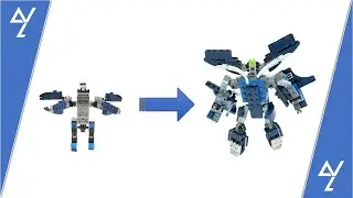 Lego Transformer Dreco [Version 2.0] (Tutorial)