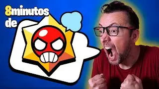 8 MINUTOS de CARA de MAU pro PERIGO no BRAWL STARS