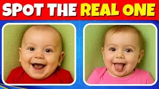 Spot the Real vs Fake in 5 Seconds! | AI vs REAL Quiz 🤖🔥🤯 #10