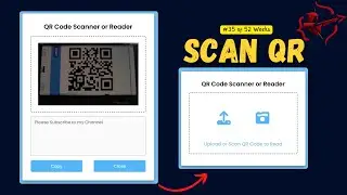 How to Create a QR Code Reader or Scanner with API Using HTML, CSS, and JavaScript