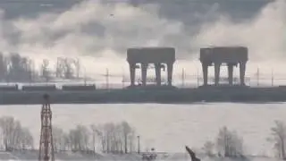 2018-03-19 с10-20 до11-20  Вид на Сливную плотину с верхней стороны