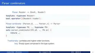 Lexy: A DSL Library For C++ Parsing - Jonathan Müller  - ACCU 2024