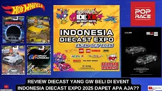 Review Diecast IDE 2025 Hot Wheels Hot Items dan POP Race Edisi Khusus IDE 2025