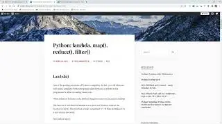 Python for Data Science Lesson 14: lambda, map, reduce, filter