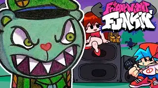Как рисовать Флиппи из Фрайдей Найт Фанкин. How to draw Flippy from Friday Night Funkin