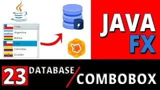 ► 23. ✅ CURSO JAVAFX: ¿Cómo Llenar COMBOBOX con BASE DE DATOS? 【LOAD DATA FROM MYSQL TO COMBOBOX】