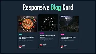Build an Interactive Blog Card with Stunning Hover Effects | HTML & CSS  Tutorial | CSS Tricks