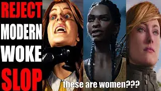 Embrace Retro Gaming REJECT Modern WOKE Slop | 2025 gaming is Dead | Uglification of women