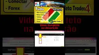 Short | [ COMO ABRIR CONTA NA INFINOX ] Baixar, Instalar e Configurar o MetaTrader  | Vídeo 07