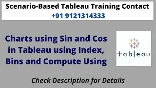 Charts using Sin and Cos in Tableau using Index, Bins and Compute Using