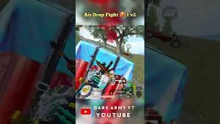 Air Drop fight 1v2 🤯  #shorts #shortvideo