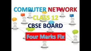 Computer Network Chapter 4 marks question for CBSE class 12