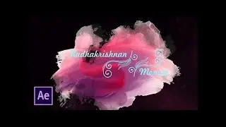 After Effects Tutorial Wedding Intro simple text animation