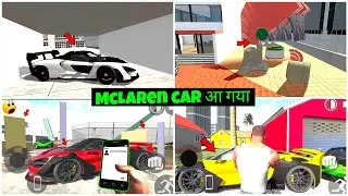 McLaren Cheat code in Indian bike driving 3d New Update | All New Secret Cheat code