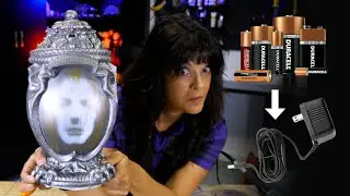 Convert Your Battery-Operated Halloween Prop to AC/DC Power: Never Replace Batteries Again!