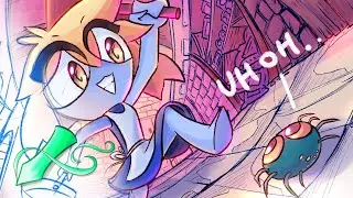 Introducing VIOLET! New Char Speedpaint - "Violet's Snack Violation"