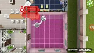 Как поставить лестницу в Sims Freeplay
