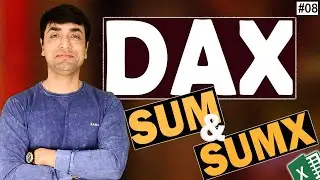 DAX - Sum vs SumX Function